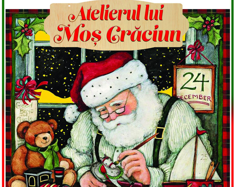 Read more about the article Atelierul lui Moş Crăciun, la Biblioteca Judeţeană