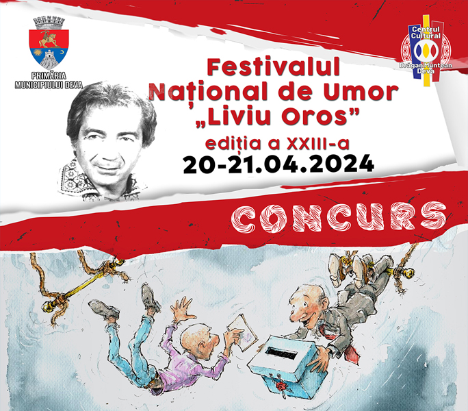 Read more about the article Încep înscrierile la Festivalul Național de Umor „Liviu Oros”
