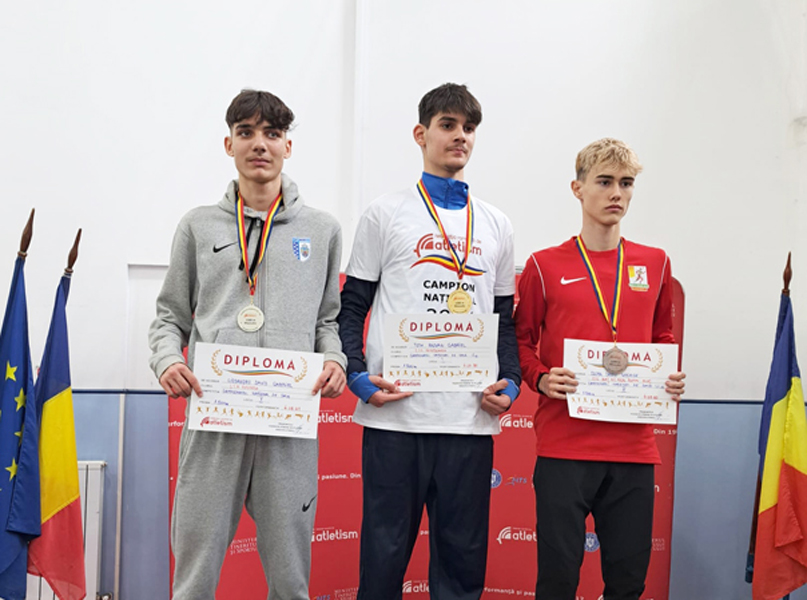 Read more about the article Atletism: Hunedoreanul Gabriel Răzvan Toth -campion național  de juniori