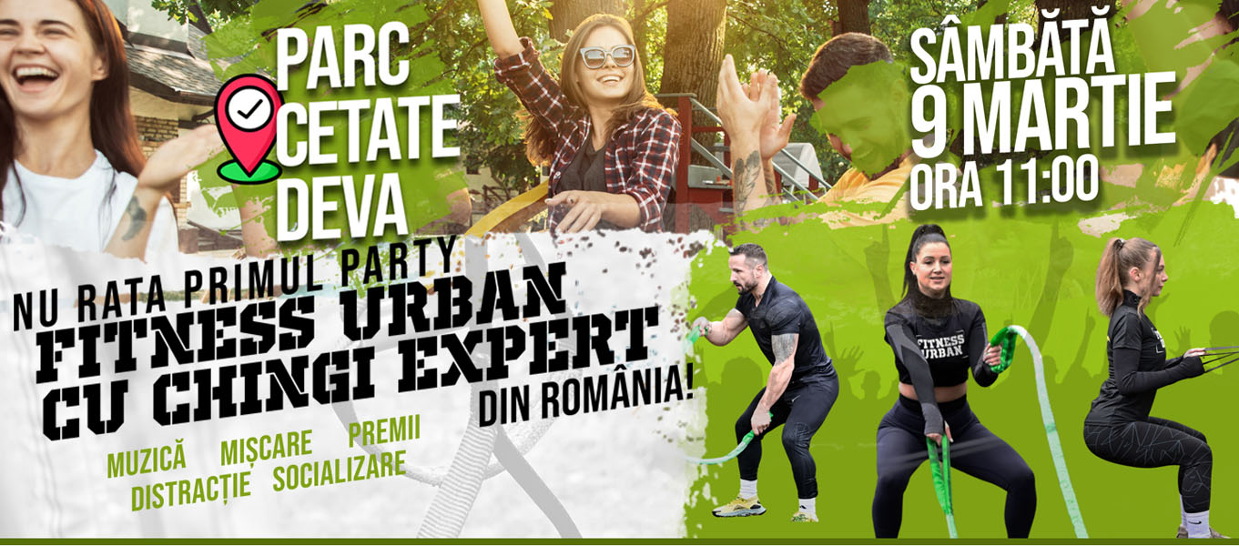 Read more about the article Primul Party Fitness Urban destinat familiilor din municipiul Deva!