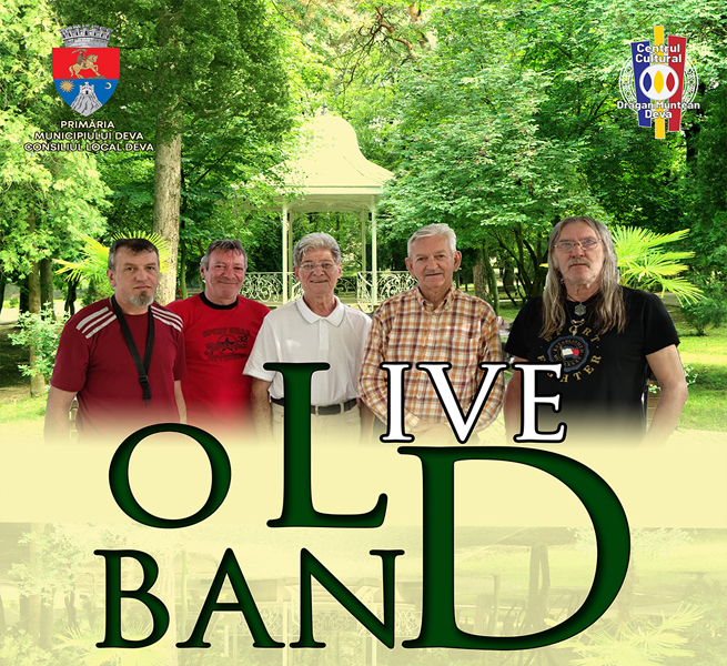 Read more about the article Concertele live cu trupa „Old Band” revin în Parcul,,Cetate” din Deva!