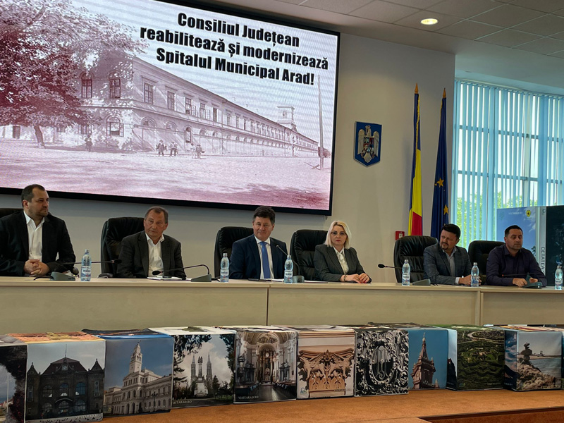 Read more about the article Iustin Cionca: „Am semnat contractul de modernizare a fostului Spital Municipal”