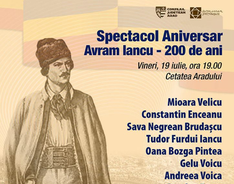 Read more about the article Spectacol aniversar „Avram Iancu – 200 de ani”