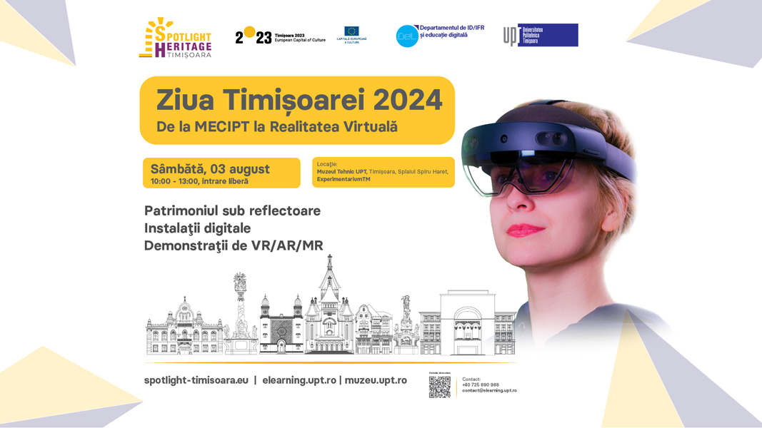 Read more about the article Ziua Timișoarei 2024: De la MECIPT la Realitate Virtuală