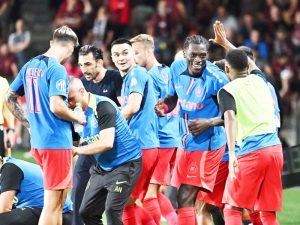 Read more about the article UEFA a amendat  FCSB pentru  abaterile  de la partida cu Sparta Praga