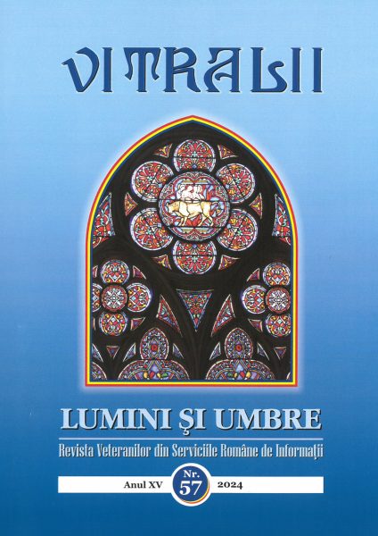 Read more about the article A apărut numărul 57  al revistei VITRALII- LUMINI ŞI UMBRE-Revista Veteranilor  din Serviciile Române de Informaţii