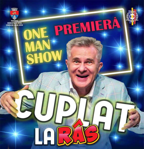 Read more about the article ,,CUPLAT LA RÂS” – ONE MAN SHOW, cu 𝐃𝐨𝐫𝐮 𝐎𝐜𝐭𝐚𝐯𝐢𝐚𝐧 𝐃𝐮𝐦𝐢𝐭𝐫𝐮