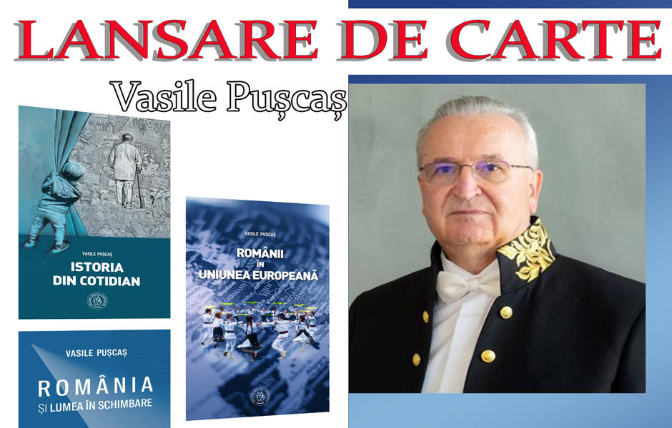 Read more about the article “Istoria din cotidian” – lansare de carte Vasile Puşcaş