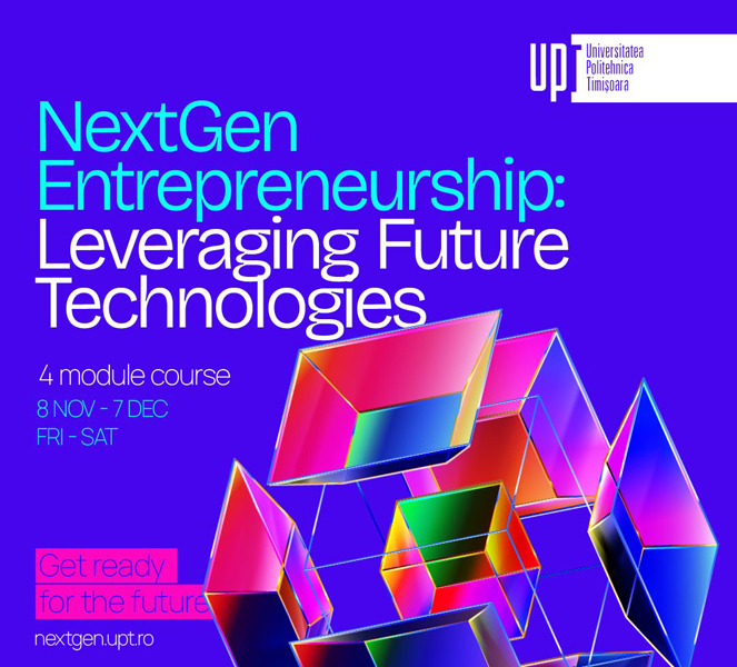 Read more about the article UPT și ABQ Institute lansează cursul „NextGen Entrepreneurship: Leveraging Future Technologies” pentru studenți, masteranzi și cadre didactice