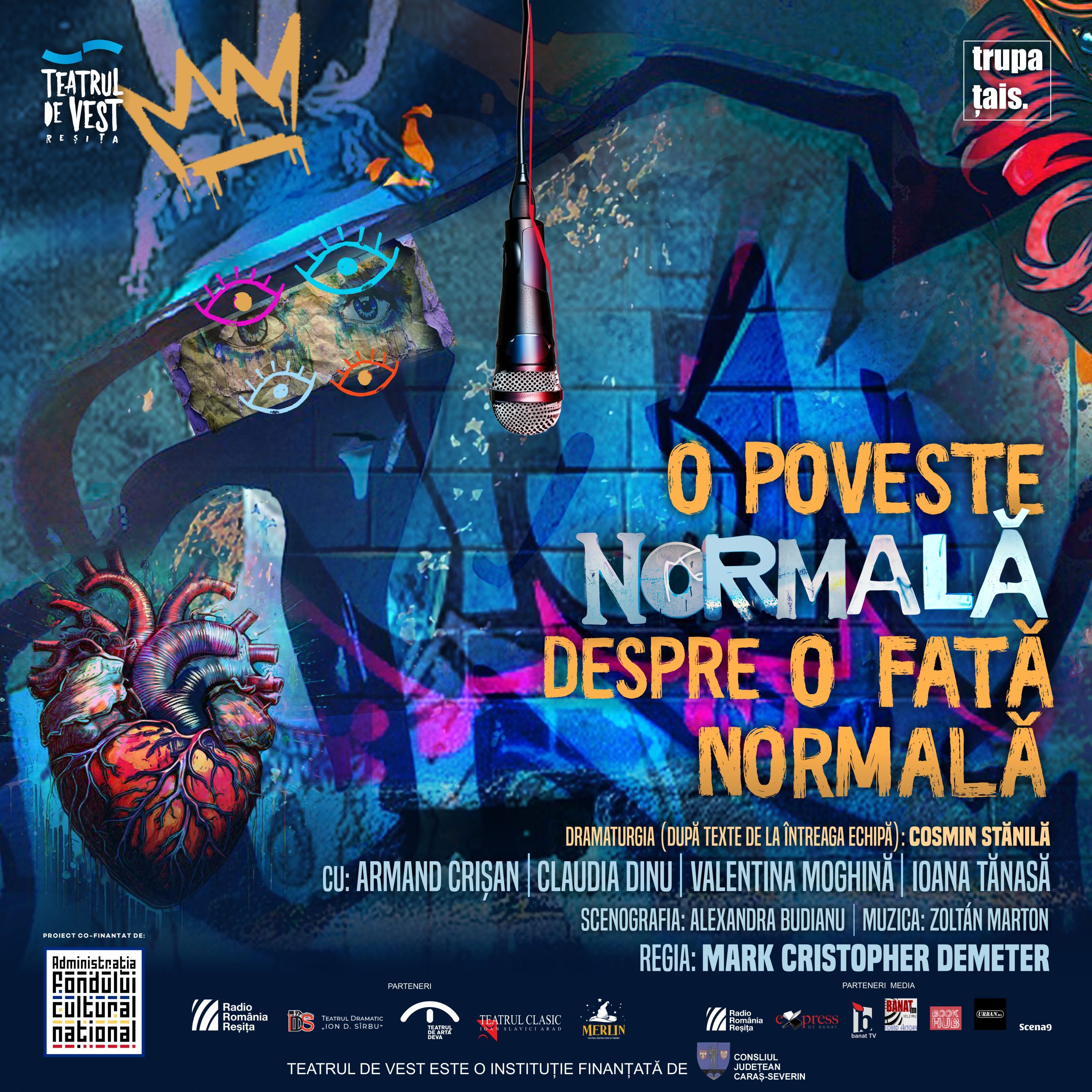 Read more about the article Spectacol unic despre adolescență pe scena teatrului din Petroșani