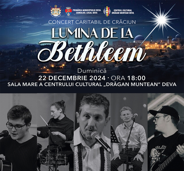 Read more about the article „Lumina de la Bethleem” – un concert de colinde cu scop caritabil