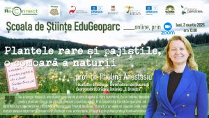 Read more about the article Elevii din geoparcurile României s-au întâlnit online cu cercetătorii într-o nouă serie a Școlii de Științe EduGeoparc