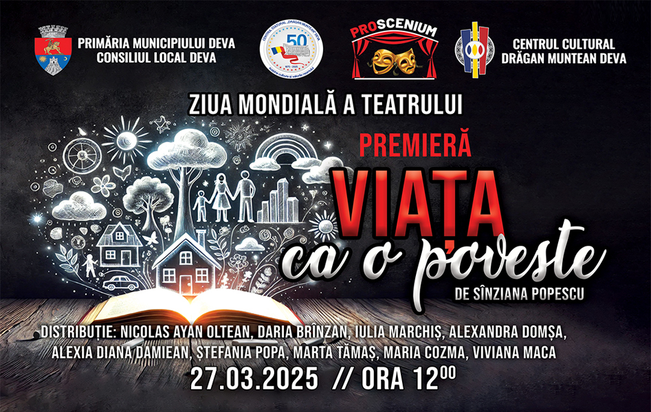 Read more about the article Deva celebrează Ziua Mondială a Teatrului