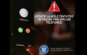 Read more about the article DNSC: Atenție la noile tentative de fraudă prin apeluri telefonice