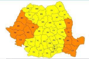 Read more about the article AVERTIZARE METEOROLOGICĂ PENTRU JUDEȚUL HUNEDOARA