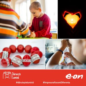 Read more about the article 1.000.000 kWh de energie a donat E.ON Energie România, cu ajutorul românilor, în campania „Dăruiește Lumină”, ediția de Paște 2025