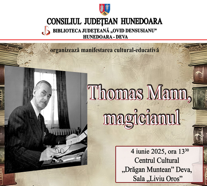 Read more about the article „Thomas Mann, magicianul” – 150 de ani de la nașterea marelui prozator german