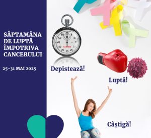 Read more about the article Săptămâna Europeană de Luptă Împotriva Cancerului 25-31 mai 2025