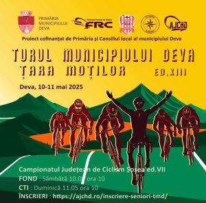 Read more about the article Închideri și restricții de circulație în perioada Turului Municipiului Deva – Țara Moților, competiție ciclistă