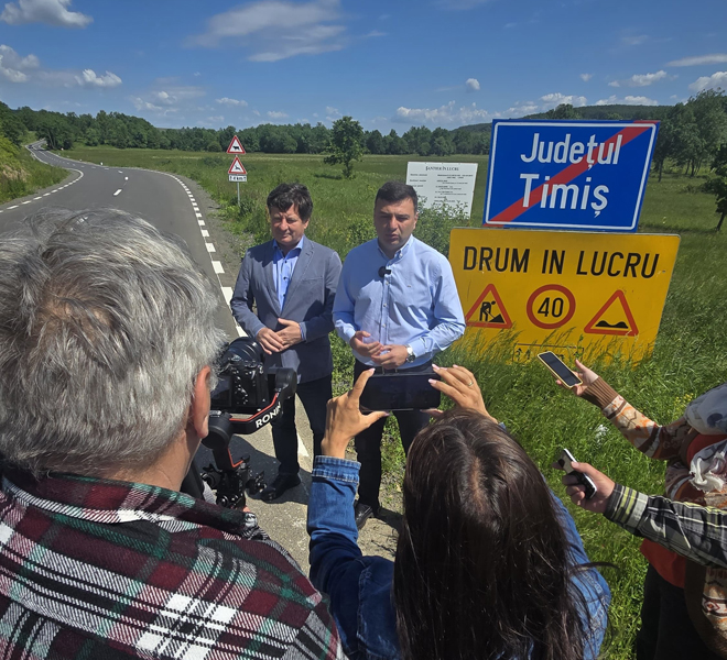 Read more about the article Sergiu Bîlcea, vicepreședinte al CJ Arad: „Un nou drum modernizat, o nouă comunitate care se dezvoltă”