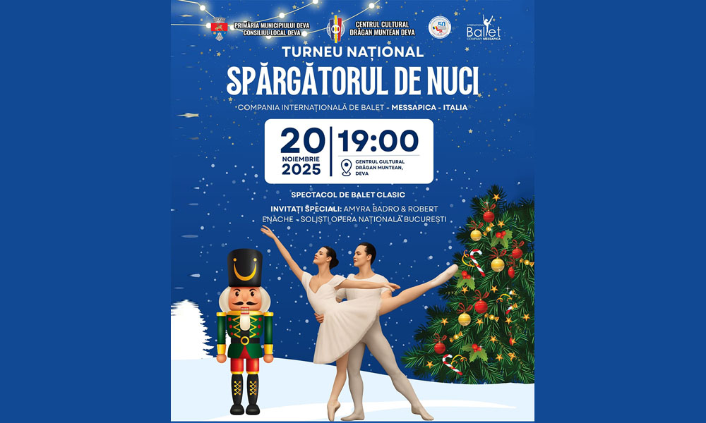 Read more about the article „Spărgătorul de Nuci” – spectacol de balet extraordinar la Deva