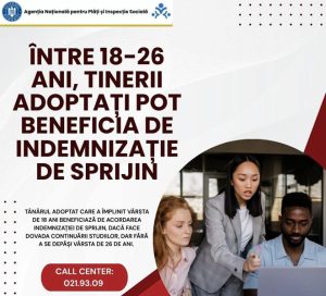 Read more about the article Indemnizație de sprijin pentru tinerii adoptaţi care au împlinit 18 ani