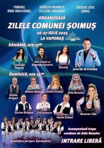 Read more about the article Zilele Comunei Șoimuș: două zile de sărbătoare cu muzică, dans și voie bună, la Vaporaș