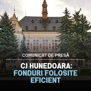 Read more about the article CJ Hunedoara: Fonduri folosite eficient