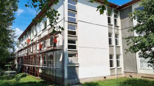 Read more about the article Au început lucrările pentru modernizarea clădirii de liceu din cadrul Colegiului Naţional “Traian Lalescu”