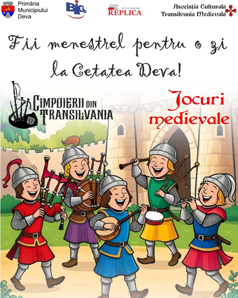 Read more about the article Călătorie în timp: Fii menestrel pentru o zi în Cetatea Deva!