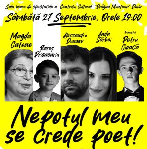 Read more about the article „Nepotul meu se crede poet” – o comedie cu mesaj profund despre poezie și identitate