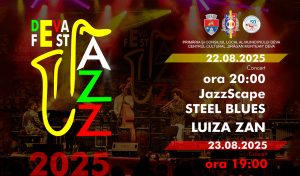 Read more about the article Deva pulsează în ritm de jazz în luna august 2025!