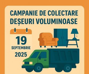 Read more about the article Colectare gratuită a deșeurilor voluminoase în Deva – 19 septembrie 2025