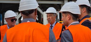 Read more about the article Vizită de lucru pe șantierul noii centrale electrice de la Mintia, cea mai mare investiție din România