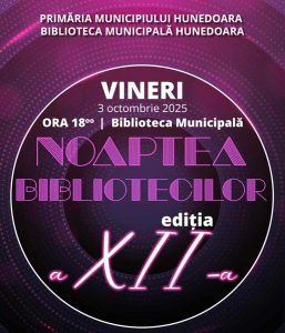 Read more about the article „Noaptea bibliotecilor” la Biblioteca Municipală Hunedoara