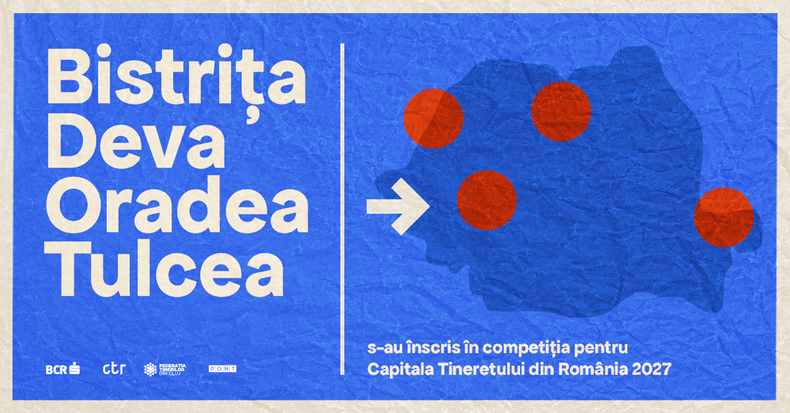 Read more about the article DEVA şi alte trei orașe candidează pentru titlul  „Capitala Tineretului din România” în 2027