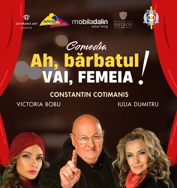 Read more about the article Constantin Cotimanis vine la Deva cu o comedie de top