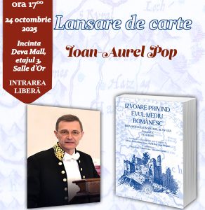 Read more about the article Lansare de carte – Acad. Ioan Aurel Pop, la Salonul Hunedorean al Cărţii