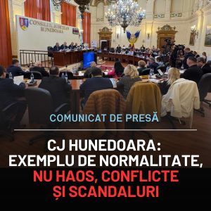 Read more about the article COMUNICAT DE PRESĂ