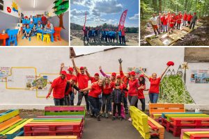 Read more about the article Aproape un sfert dintre angajații E.ON, voluntari înproiecte dedicate comunităților din România