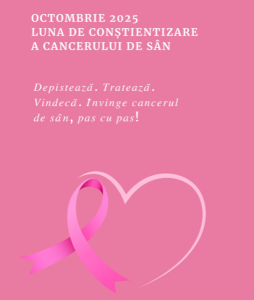 Read more about the article Octombrie – Luna de conștientizare cu privire la cancerul de sân