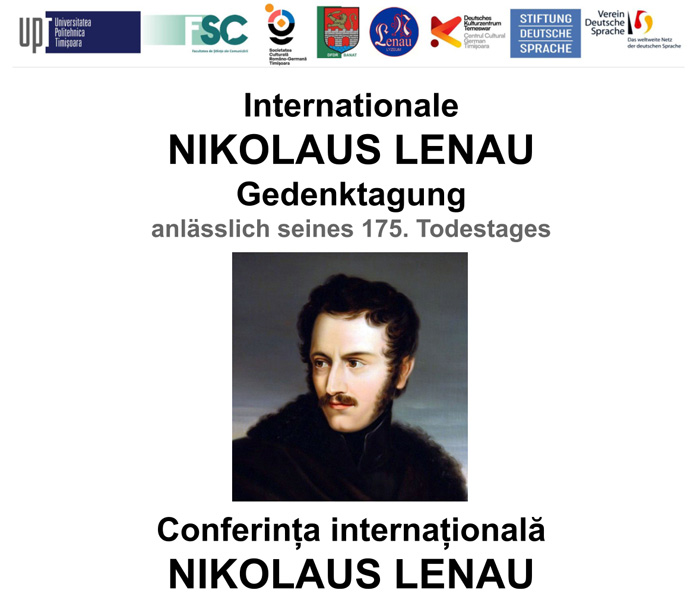 Read more about the article Universitatea Politehnica Timișoara îl omagiază pe Nikolaus Lenau cu prilejul împlinirii a 175 de ani de la moartea sa