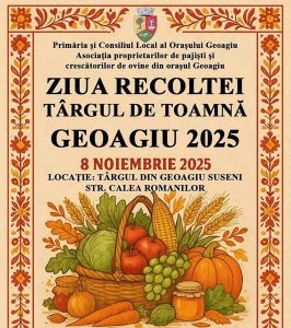 Read more about the article Ziua Recoltei, sărbătoare a toamnei la Geoagiu
