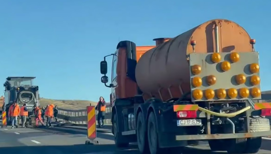 Read more about the article Noi probleme pe Autostrada A10. Surpare pe o porțiune de carosabil, între Aiud și Turda