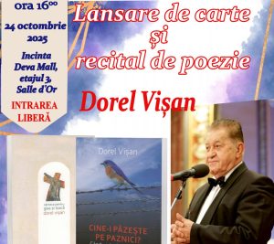 Read more about the article Lansare de carte și recital de poezie – Dorel Vișan