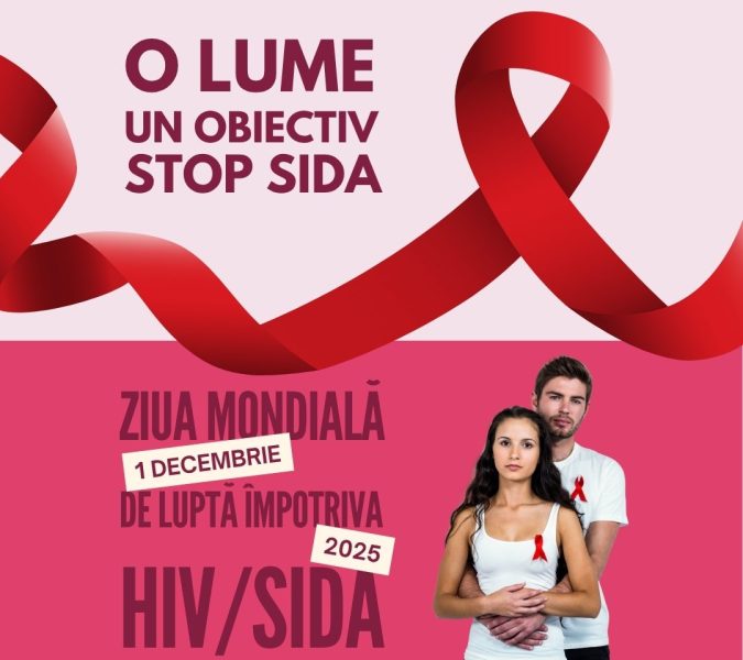Read more about the article Ziua Mondială de Luptă Împotriva HIV/SIDA  1 Decembrie 2025