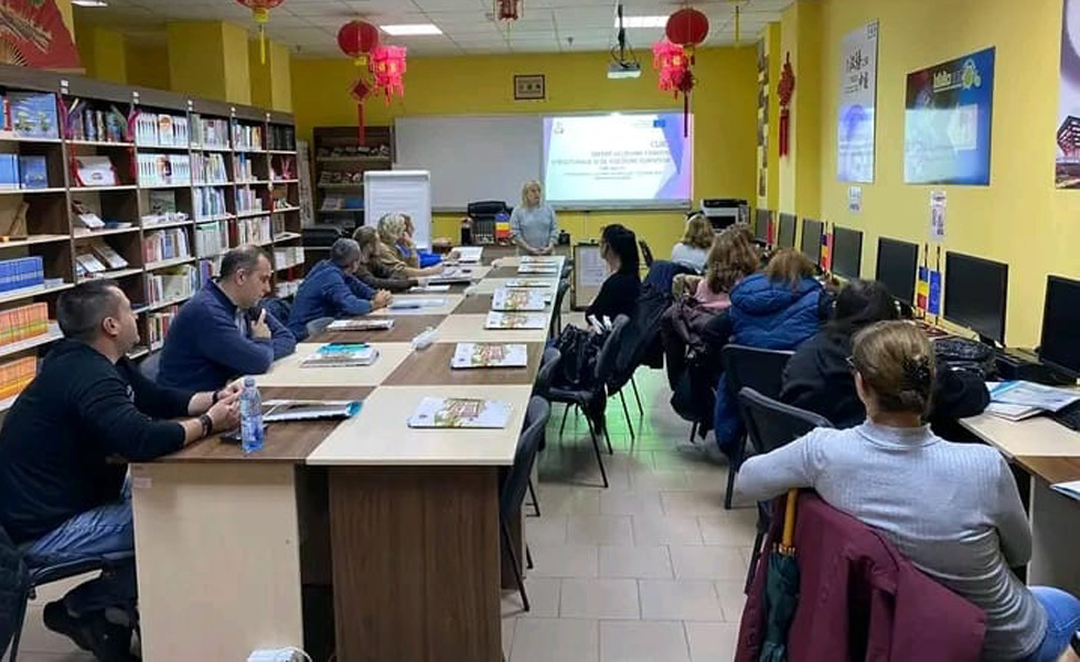 Read more about the article Nouă serie a cursului „Expert Accesare Fonduri Europene”, lansată la Biblioteca Județeană „Ovid Densusianu” Hunedoara – Deva