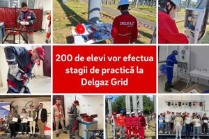 Read more about the article Peste 200 de elevi din 20 de instituții de învățământ vor efectua stagii de practică în cadrul companiei Delgaz Grid
