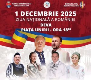 Read more about the article 1 DECEMBRIE 2025 – Sărbătoarea Marii Uniri la Hunedoara, Deva, Brad și Alba Iulia