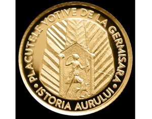Read more about the article BNR lansează o nouă monedă de colecție, din aur, cu tema ”Plăcuțele votive de la Germisara”
